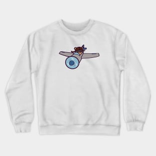 Bearoplane pilot Crewneck Sweatshirt